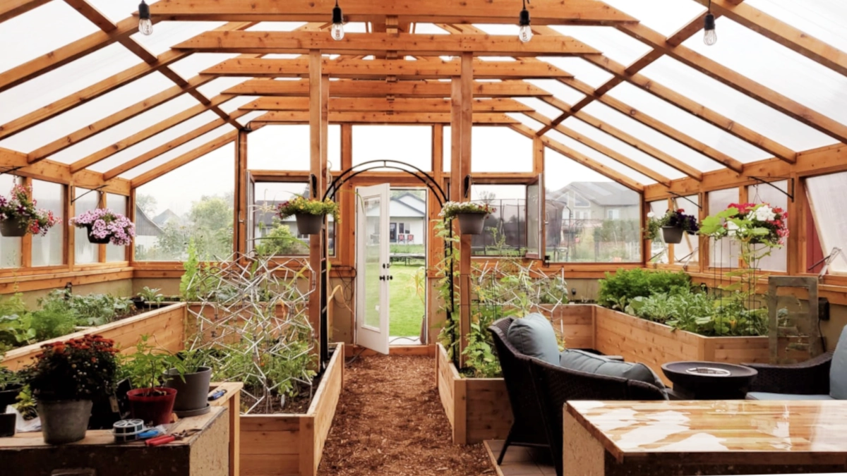 new greenhouse addition