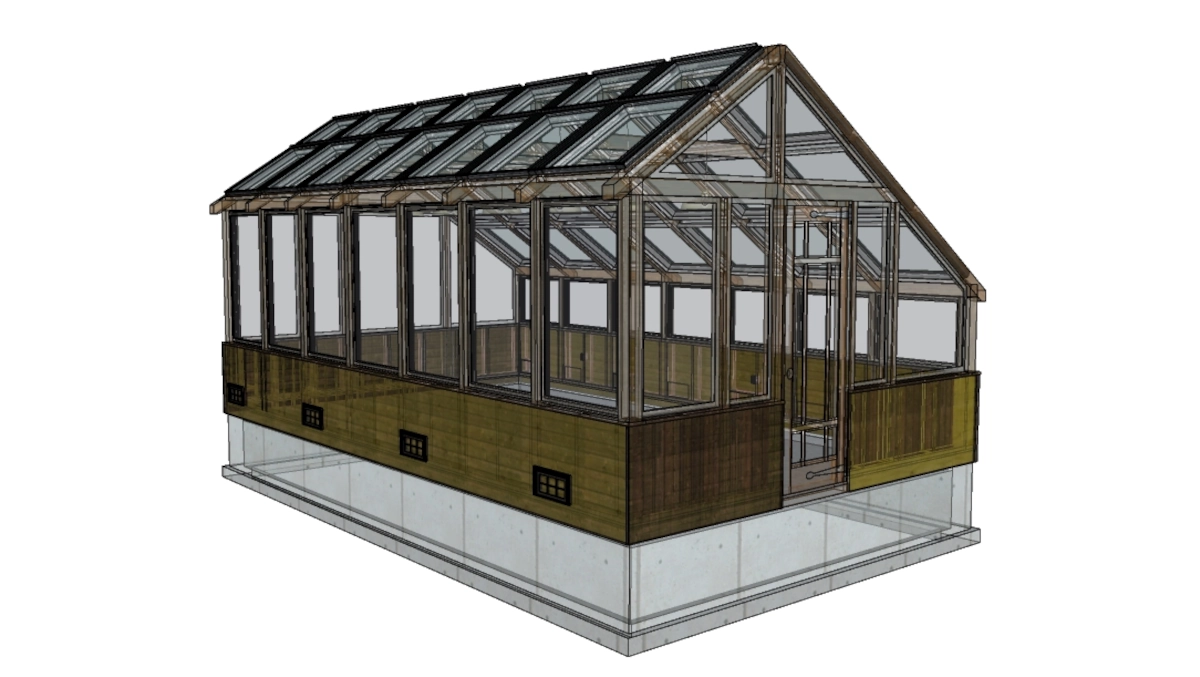 3d greenhouse project